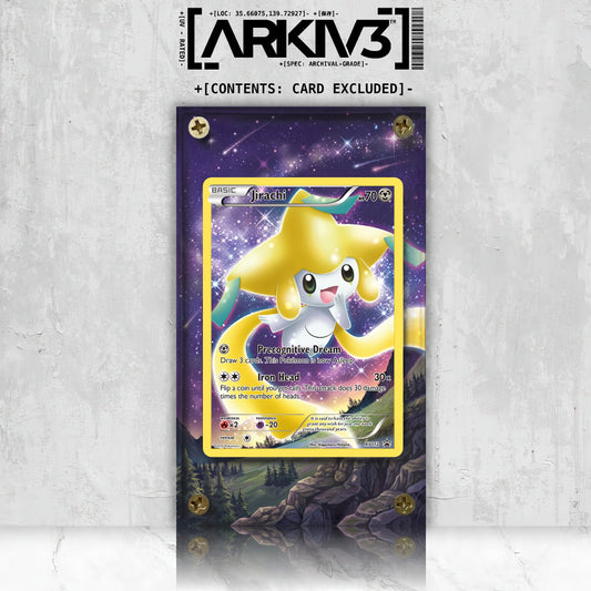 [UNIT: XY112] // Jirachi Extended Art Display Case - Raw