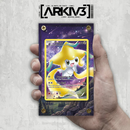 [UNIT: XY112/211] // Jirachi Extended Art Display Case - Raw