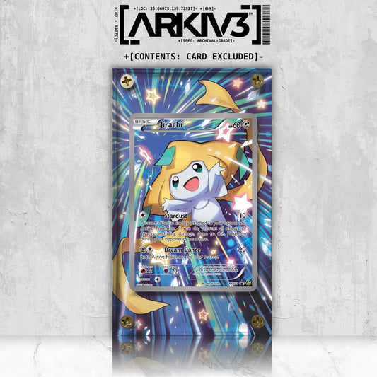 [UNIT: XY67a] // Jirachi Extended Art Display Case - Raw