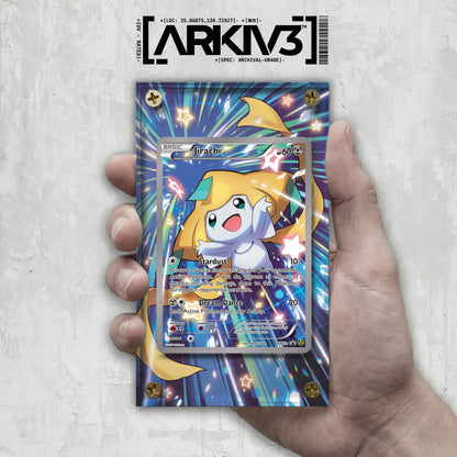 [UNIT: XY67a] // Jirachi Extended Art Display Case - Raw