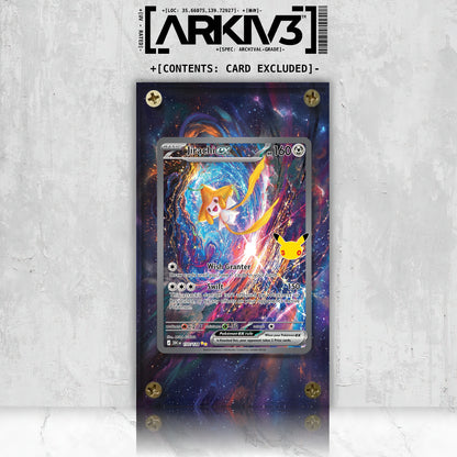[UNIT: 155/128] // Jirachi ex Extended Art Display Case - Raw