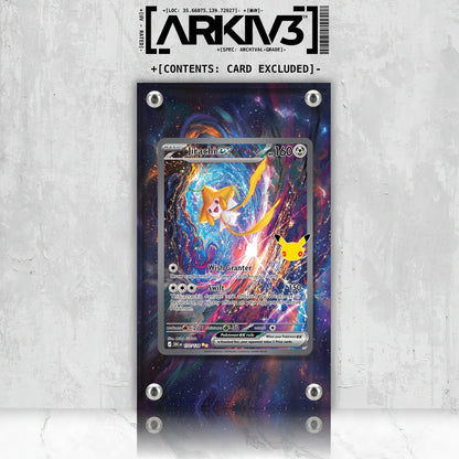 [UNIT: 155/128] // Jirachi ex Extended Art Display Case - Raw