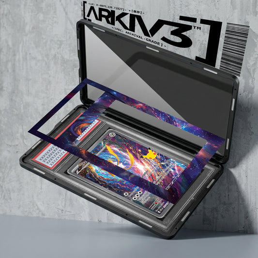 ARKIV3 PSA graded exploded mockup