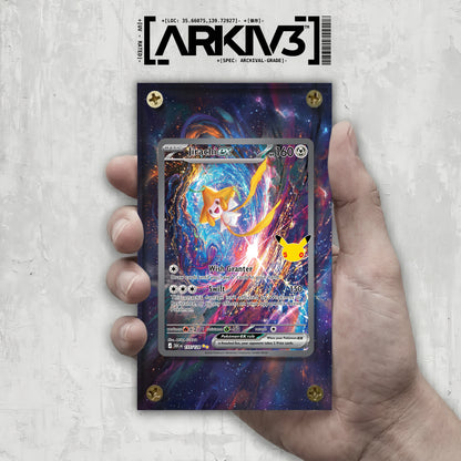 [UNIT: 155/128] // Jirachi ex Extended Art Display Case - Raw