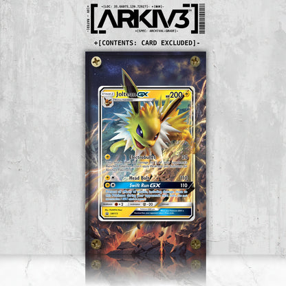 [UNIT: SM173/248] // Jolteon-GX Extended Art Display Case - Raw