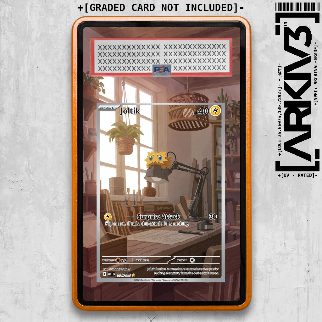 ARKIV3 PSA graded front - Orange