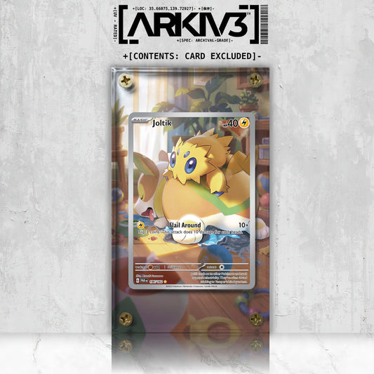 [UNIT: 196/182] // Joltik Extended Art Display Case - Raw