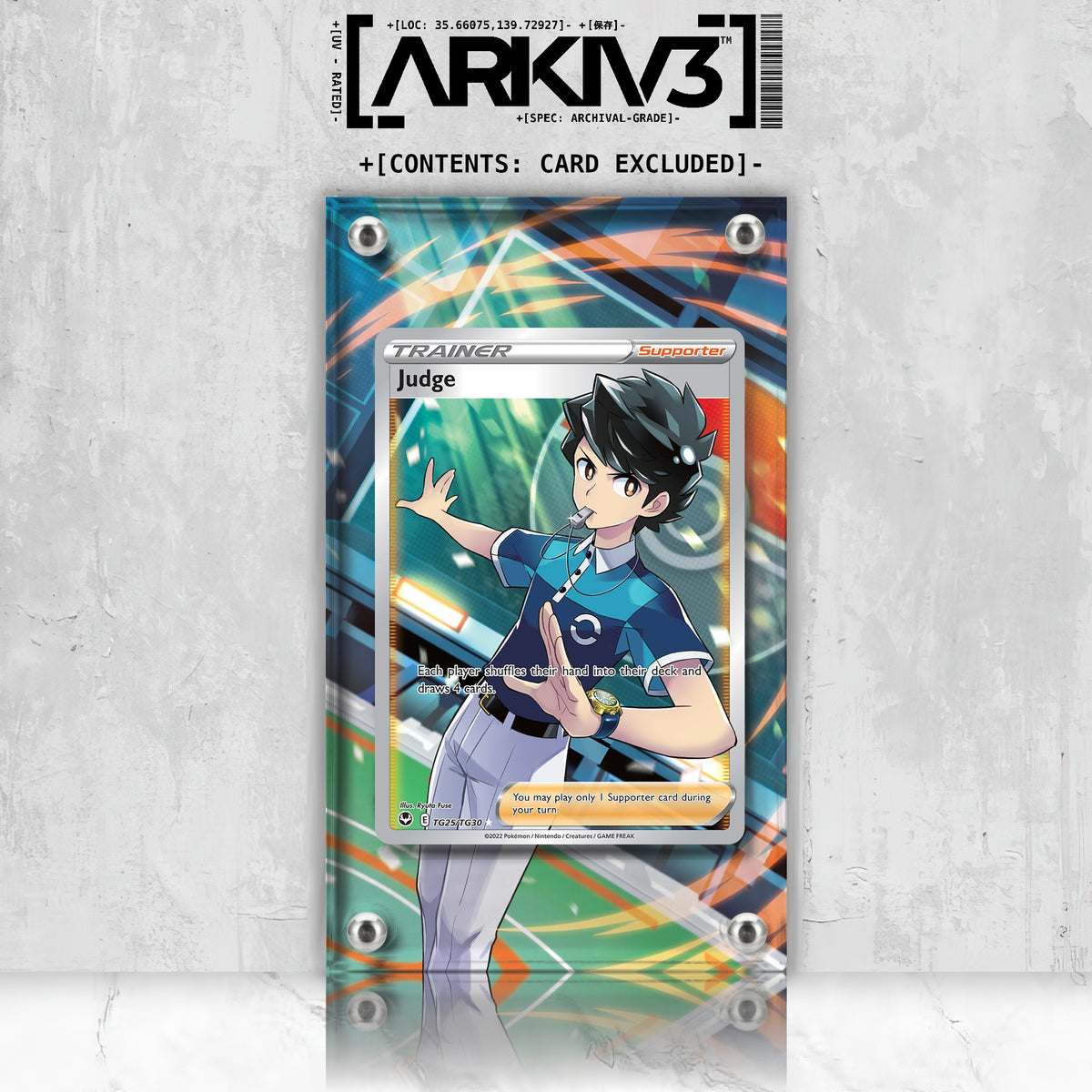 [UNIT: TG25/TG30] // Judge Extended Art Display Case - Raw