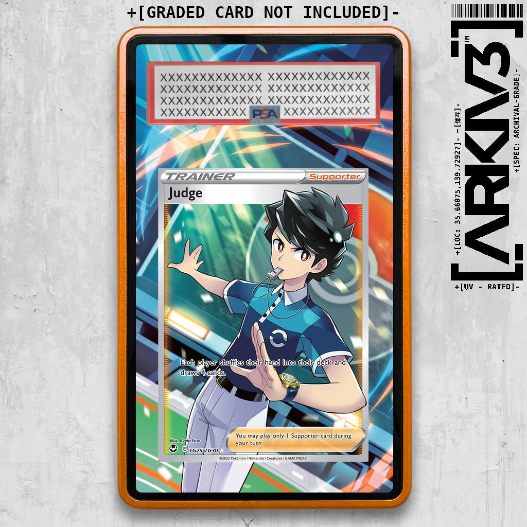 ARKIV3 PSA graded front - Orange
