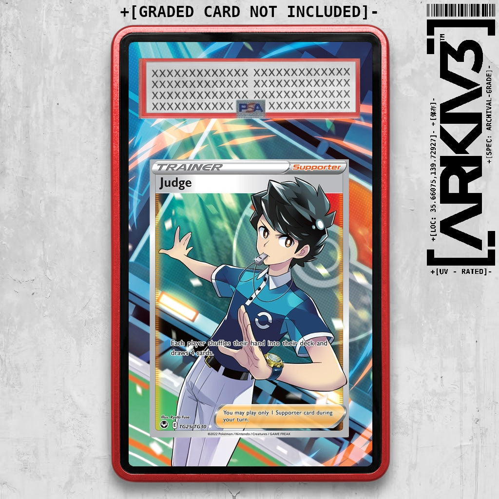 ARKIV3 PSA graded front - Red