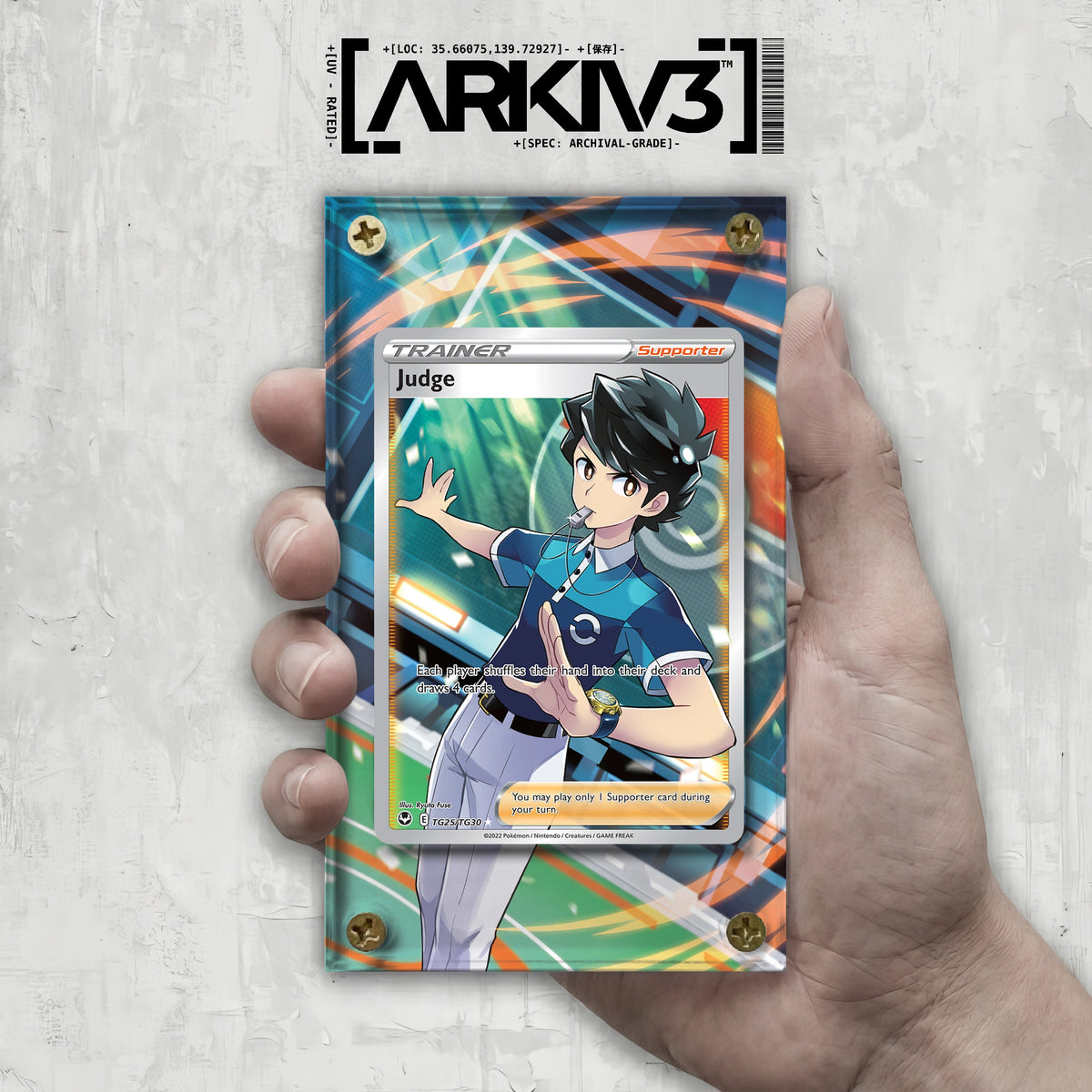[UNIT: TG25/TG30] // Judge Extended Art Display Case - Raw