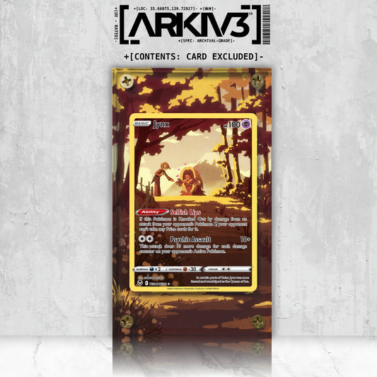 [UNIT: TG04/TG30] // Jynx Extended Art Display Case - Raw