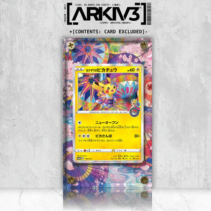 [UNIT: 144/S-P] // Kanazawa's Pikachu 144/S-P Extended Art Display Case - Raw