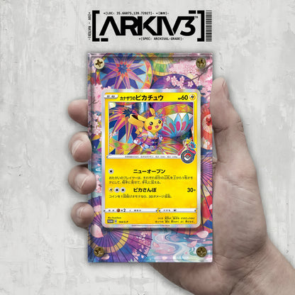 [UNIT: 144/S-P] // Kanazawa's Pikachu 144/S-P Extended Art Display Case - Raw