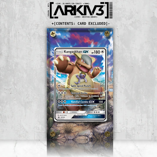 [UNIT: SM188] // Kangaskhan-GX Extended Art Display Case - Raw