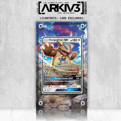 [UNIT: SM188/248] // Kangaskhan-GX Extended Art Display Case - Raw