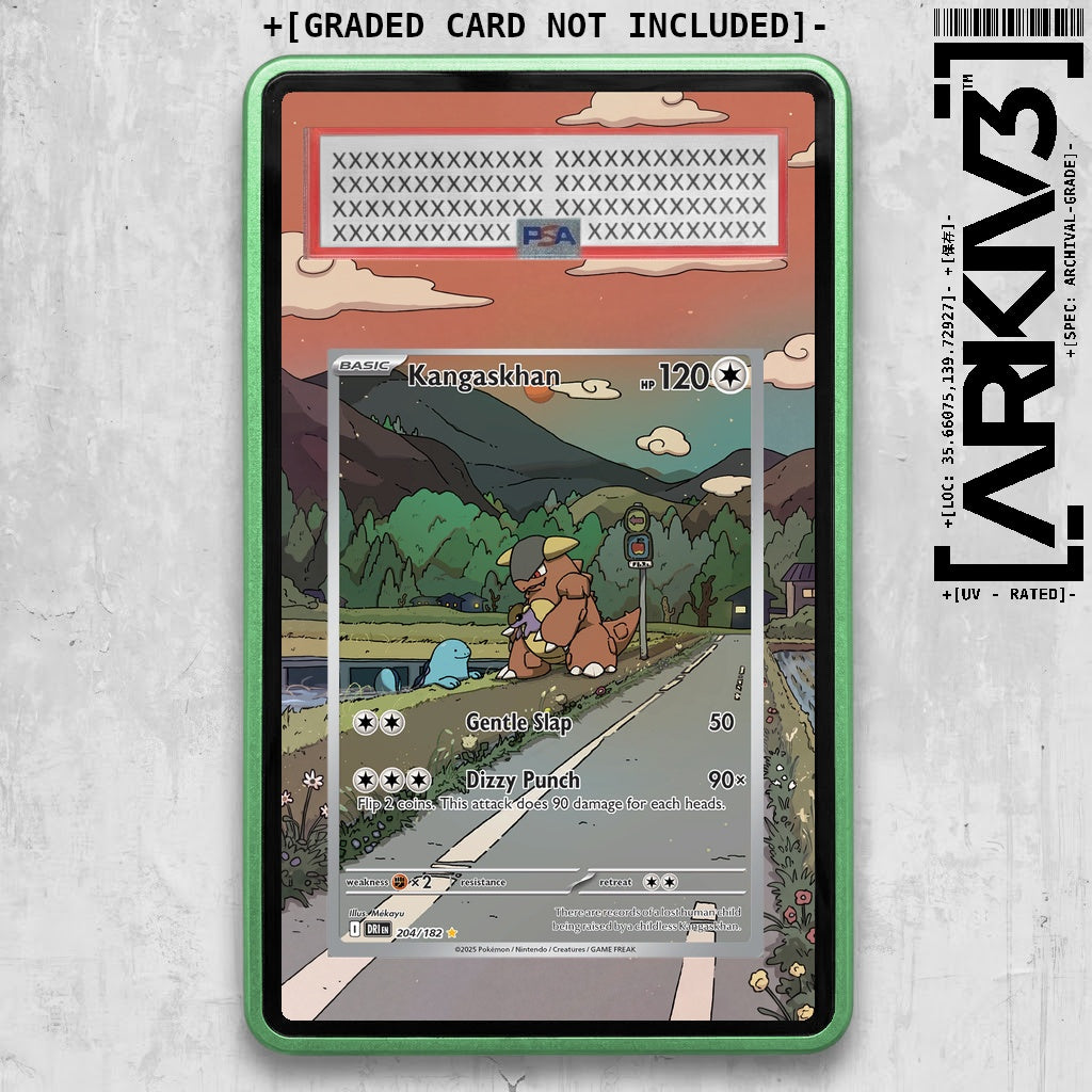 ARKIV3 PSA graded front - Green