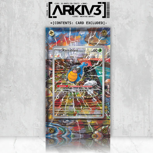[UNIT: 94/86] // Karrablast Extended Art Display Case - Raw