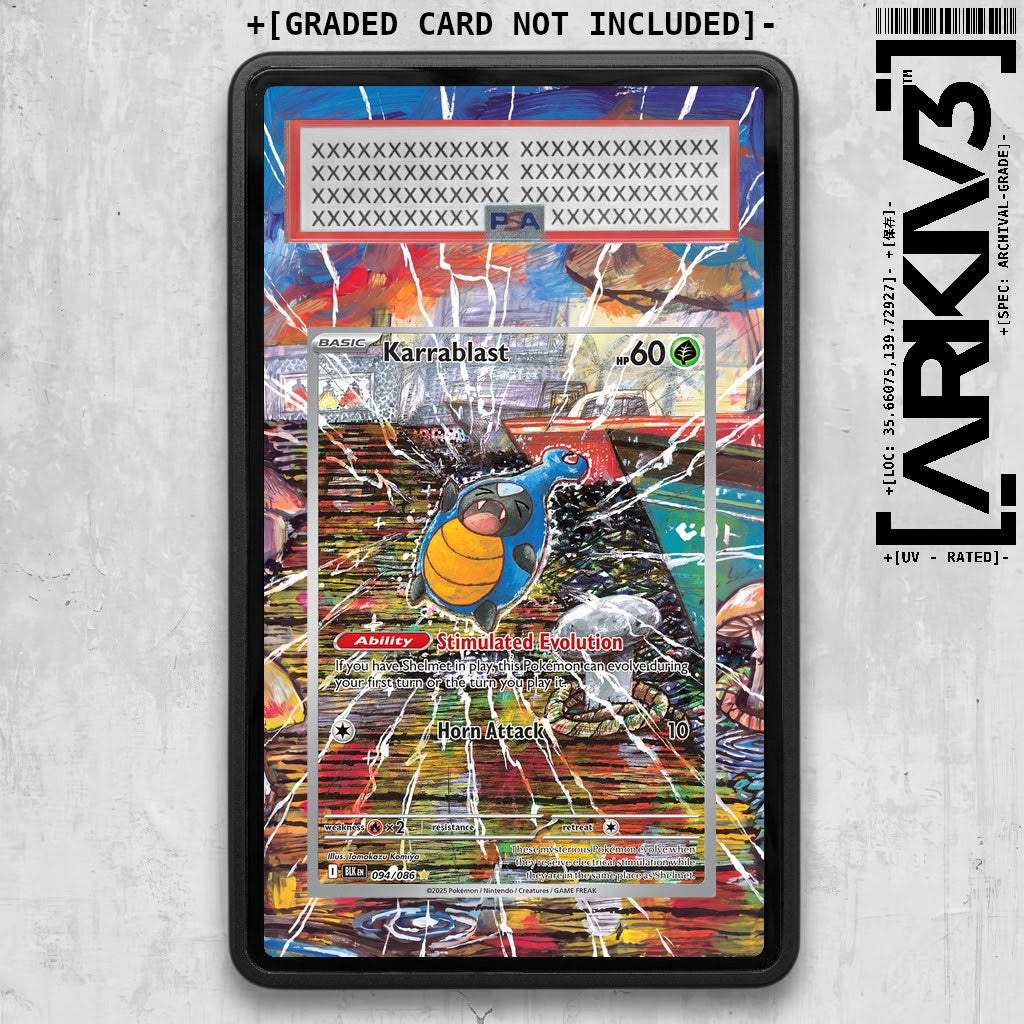 ARKIV3 PSA graded front - Black