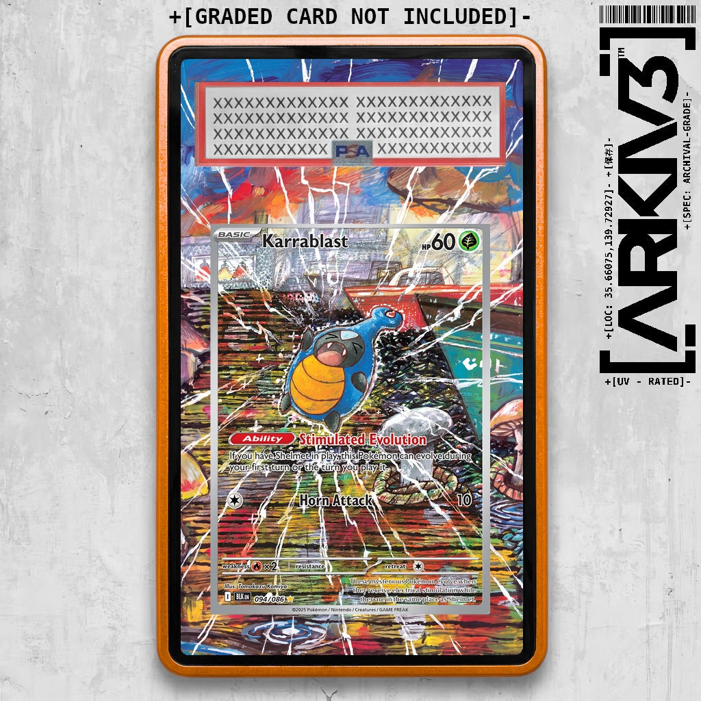 ARKIV3 PSA graded front - Orange