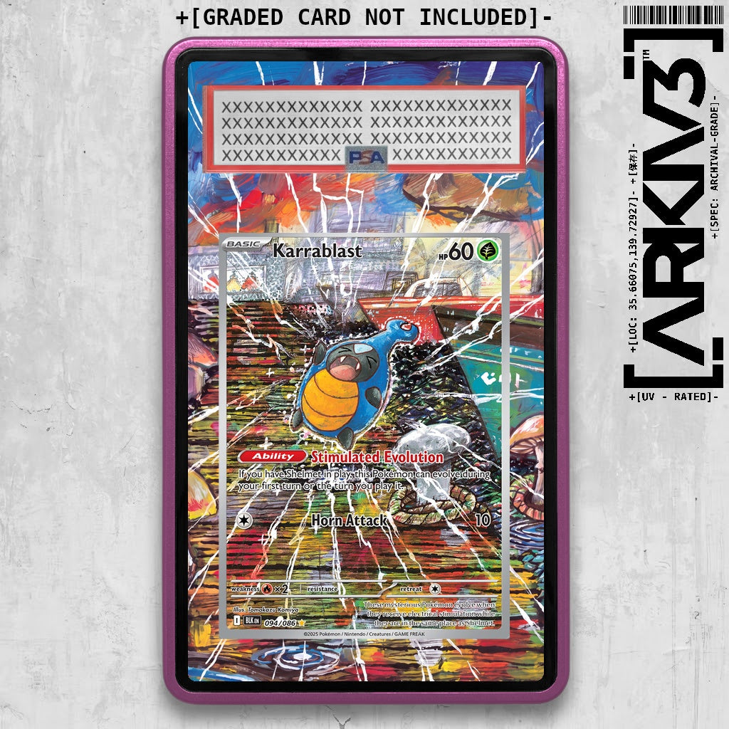 ARKIV3 PSA graded front - Purple