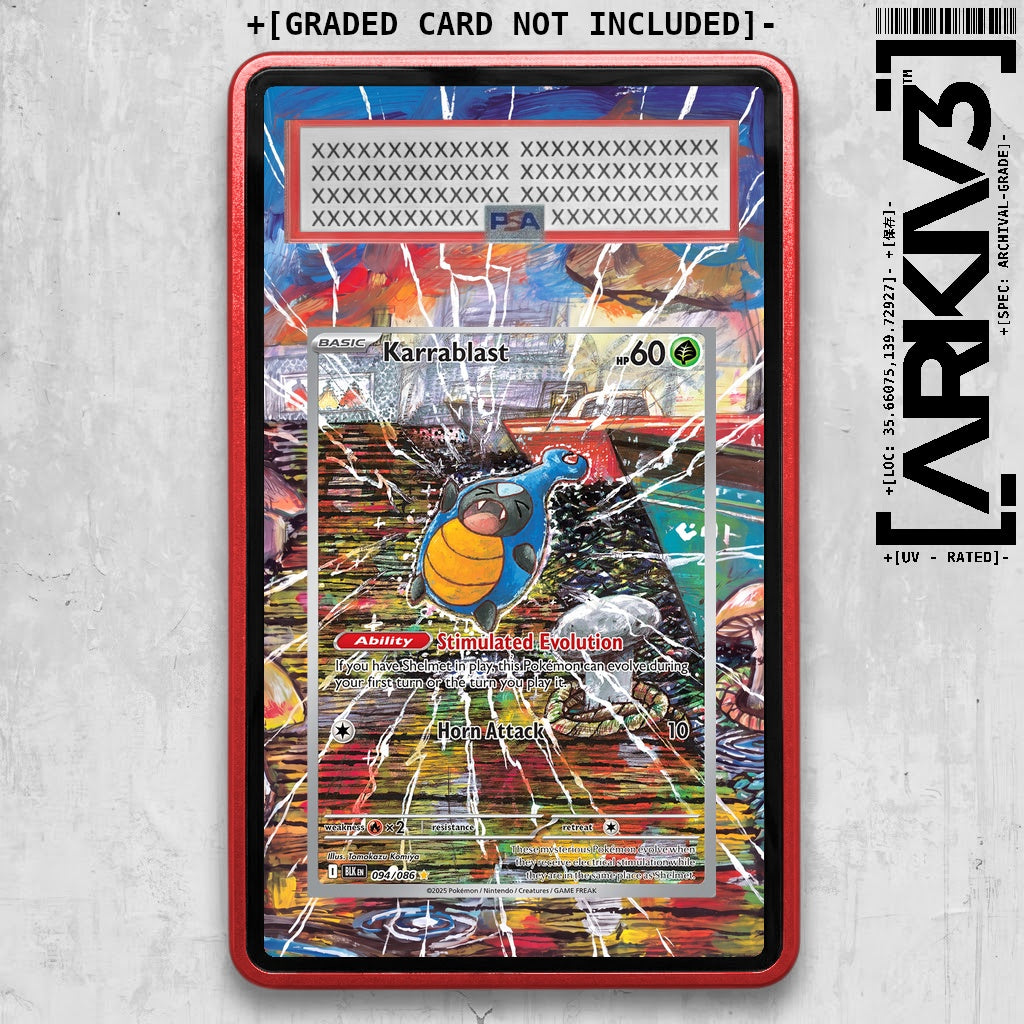 ARKIV3 PSA graded front - Red