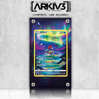 [UNIT: GG07/70] // Keldeo Extended Art Display Case - Raw
