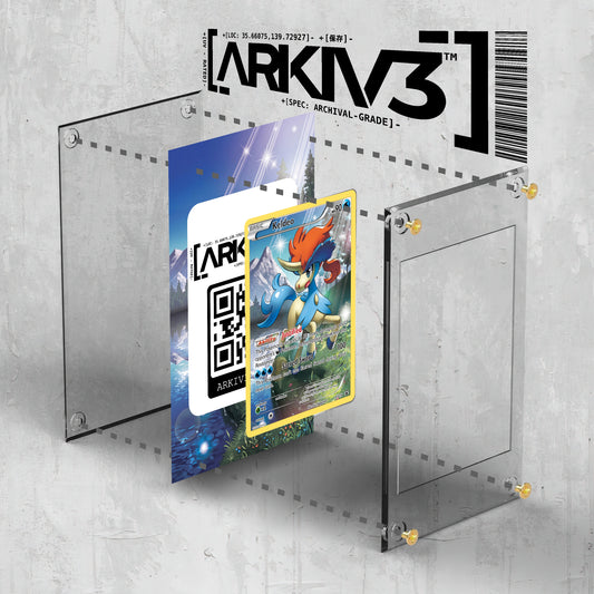 [UNIT: XY118] // Keldeo Extended Art Display Case - Raw