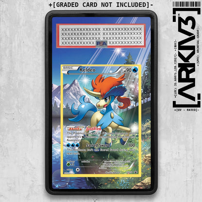 [UNIT: XY118/211] // Keldeo Extended Art Display Case - Graded