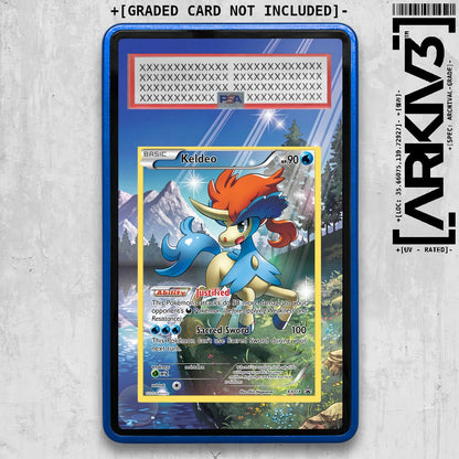 [UNIT: XY118/211] // Keldeo Extended Art Display Case - Graded