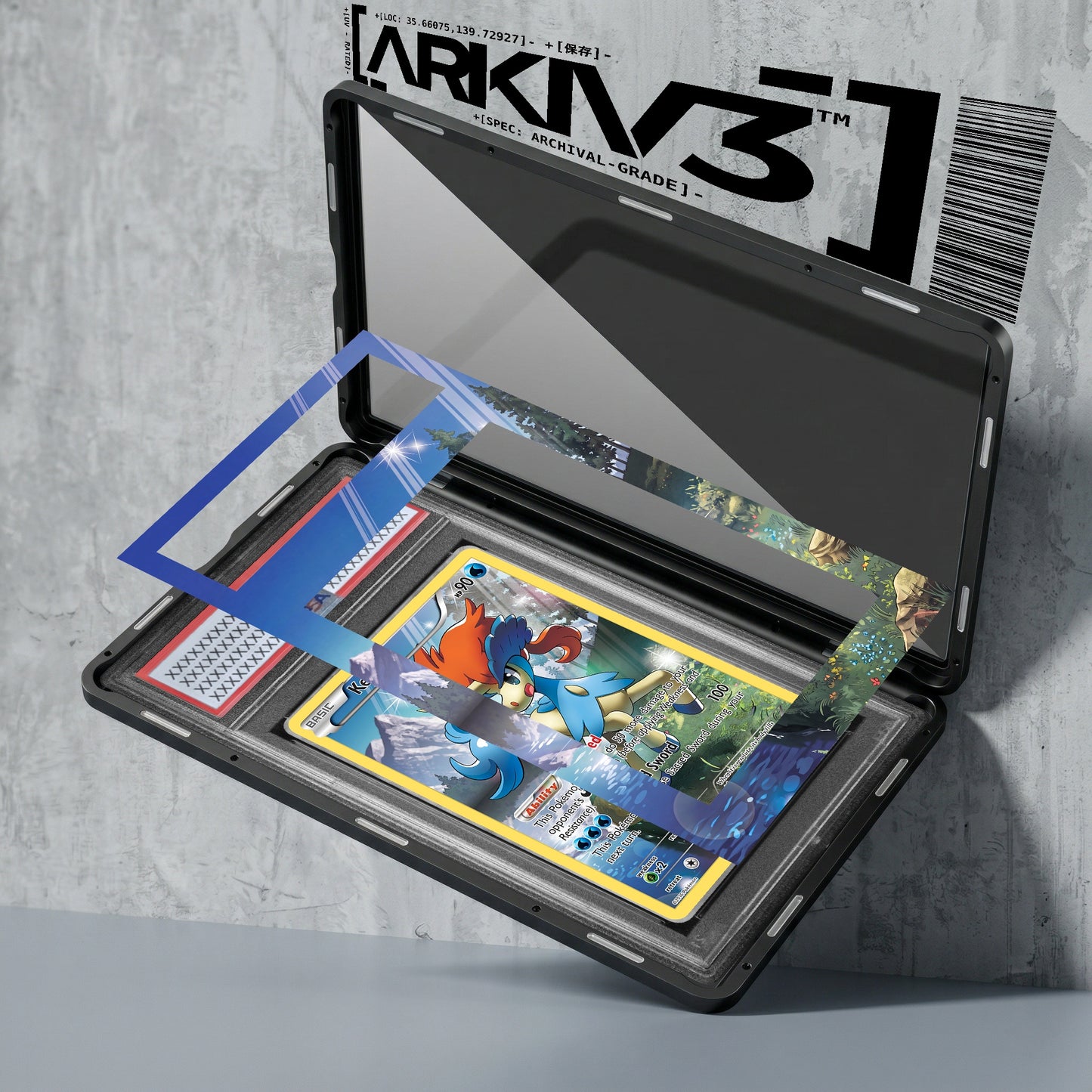 [UNIT: XY118/211] // Keldeo Extended Art Display Case - Graded