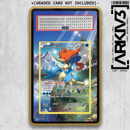 [UNIT: XY118/211] // Keldeo Extended Art Display Case - Graded