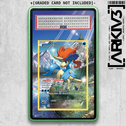[UNIT: XY118/211] // Keldeo Extended Art Display Case - Graded