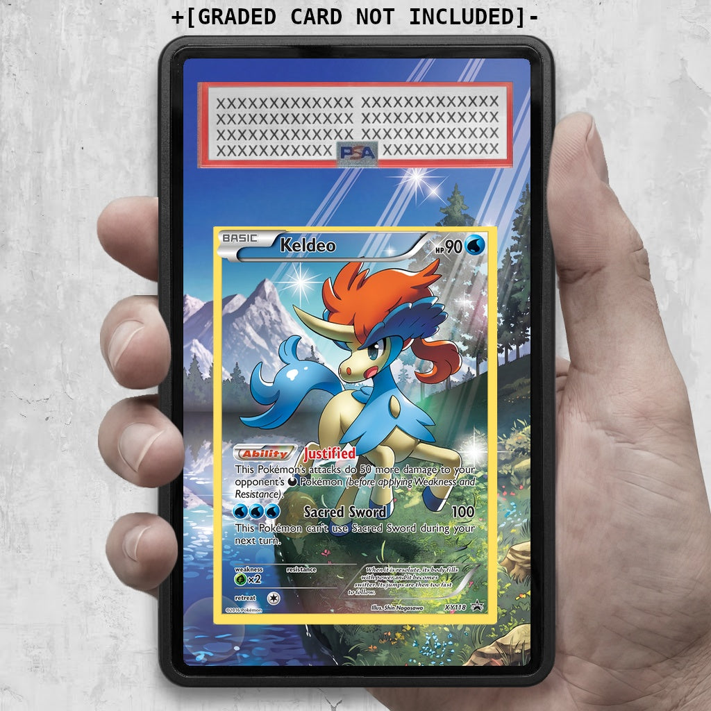 [UNIT: XY118/211] // Keldeo Extended Art Display Case - Graded