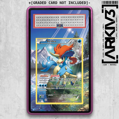 [UNIT: XY118/211] // Keldeo Extended Art Display Case - Graded