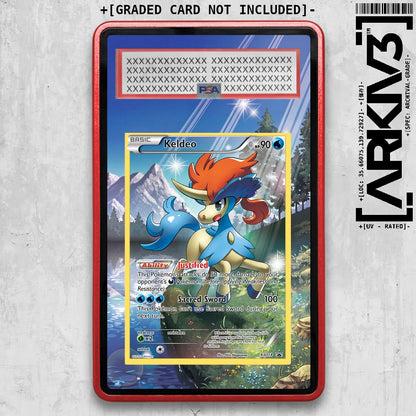 [UNIT: XY118/211] // Keldeo Extended Art Display Case - Graded