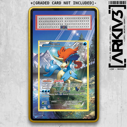 [UNIT: XY118/211] // Keldeo Extended Art Display Case - Graded