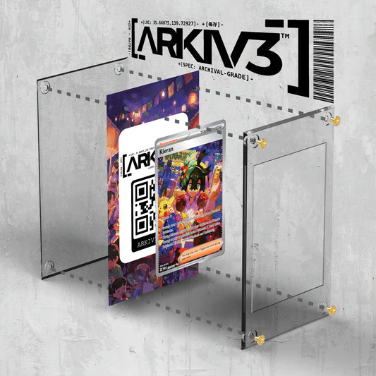 [UNIT: 218/167] // Kieran Extended Art Display Case - Raw