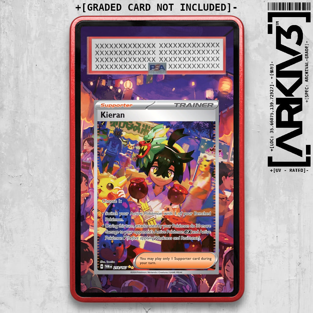 ARKIV3 PSA graded front - Red