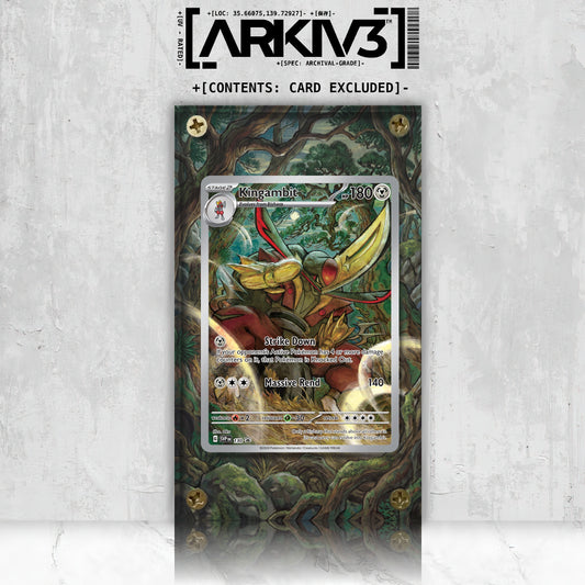 [UNIT: 130] // Kingambit Extended Art Display Case - Raw