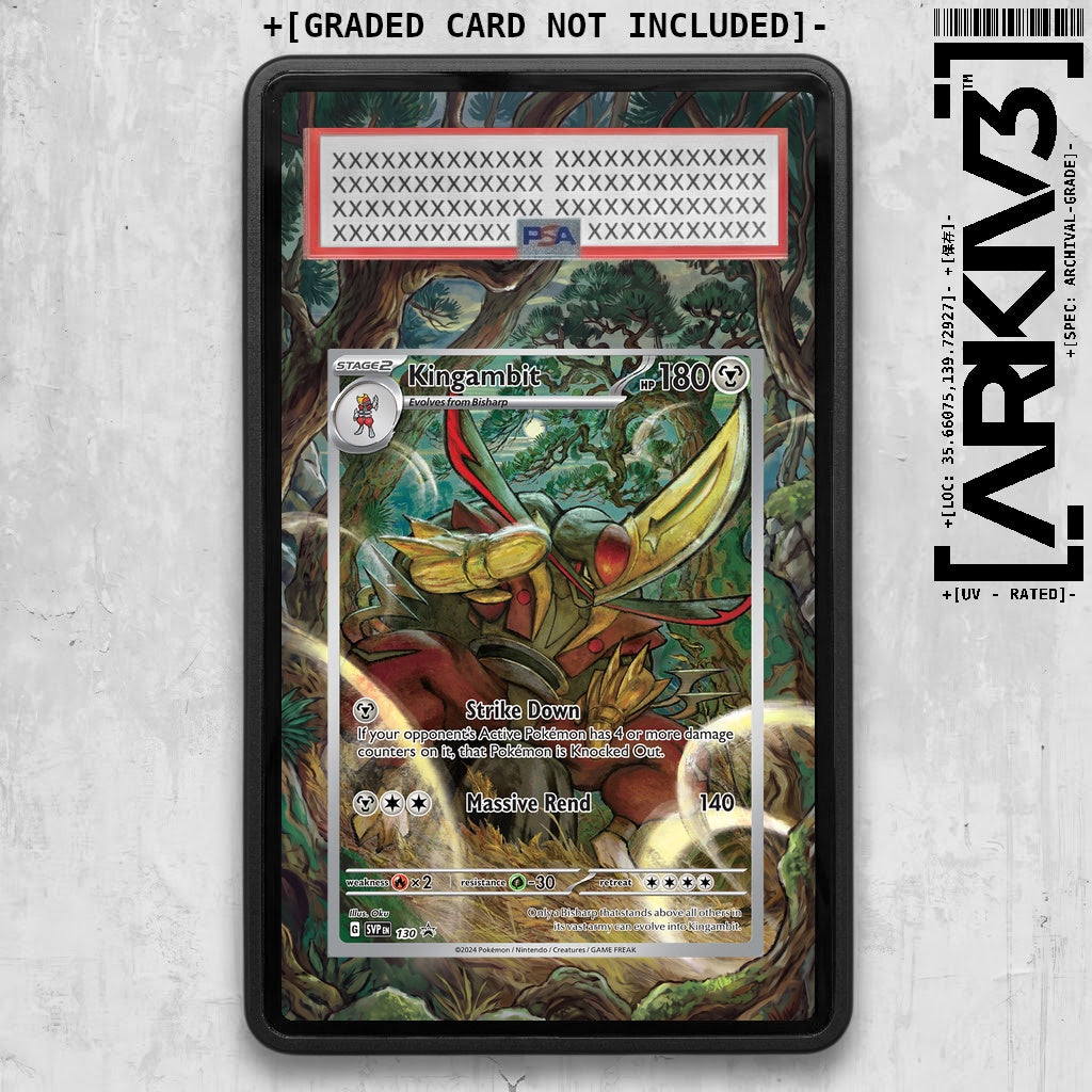 ARKIV3 PSA graded front - Black