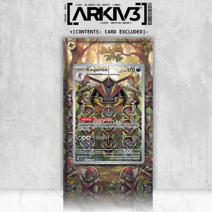 [UNIT: 220/198] // Kingambit Extended Art Display Case - Raw