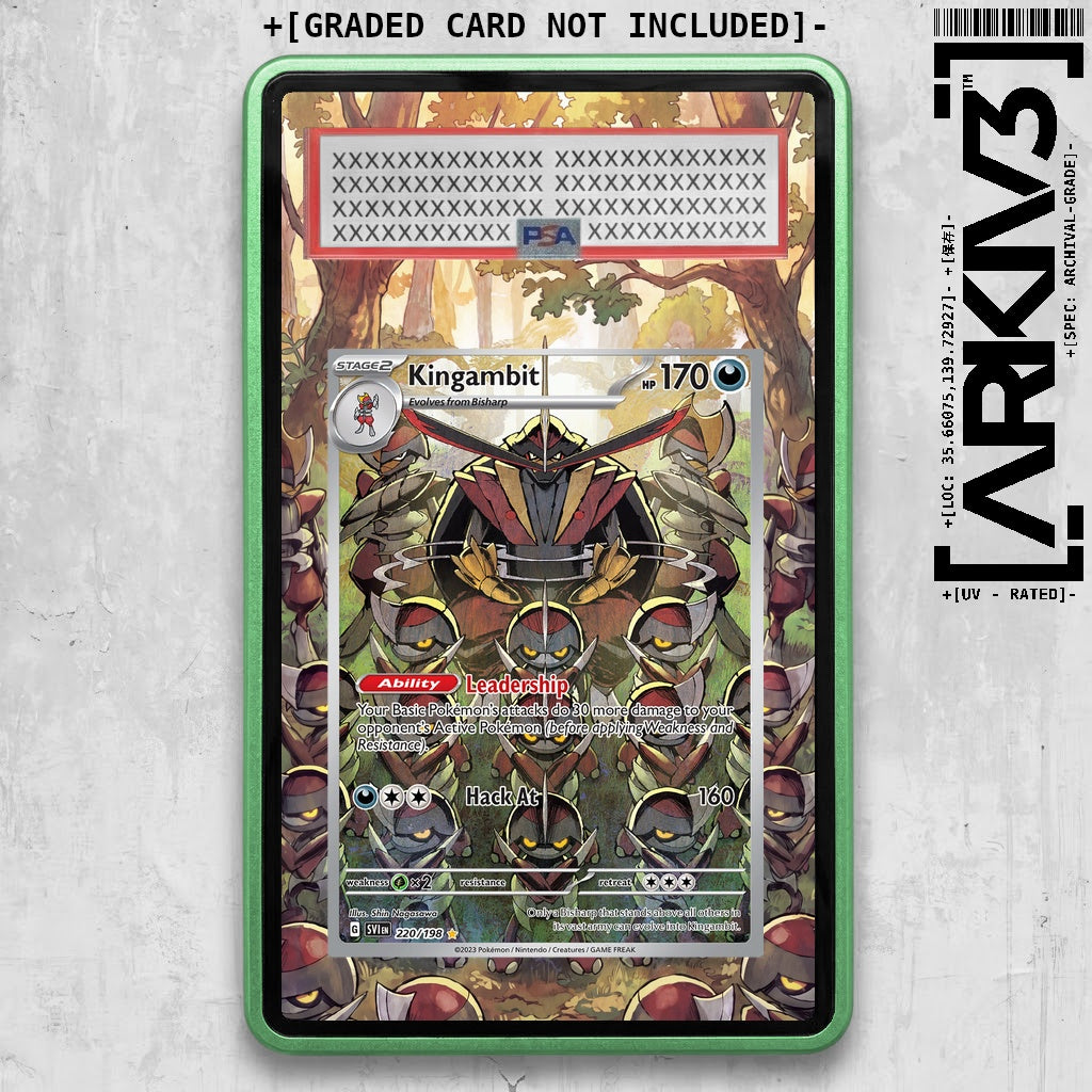 ARKIV3 PSA graded front - Green
