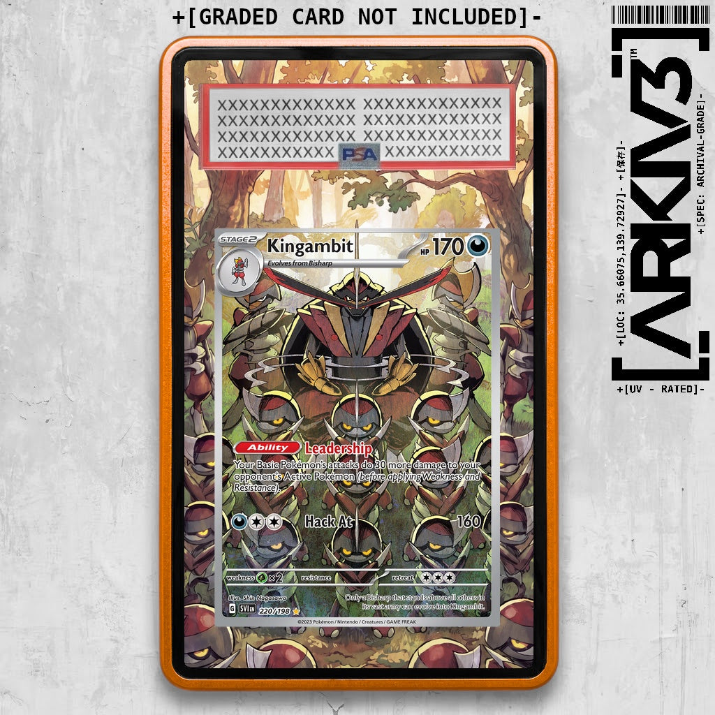 ARKIV3 PSA graded front - Orange
