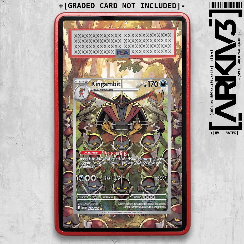 ARKIV3 PSA graded front - Red