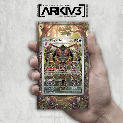 [UNIT: 220/198] // Kingambit Extended Art Display Case - Raw