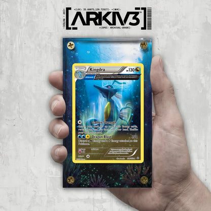 [UNIT: 108/160] // Kingdra Extended Art Display Case - Raw