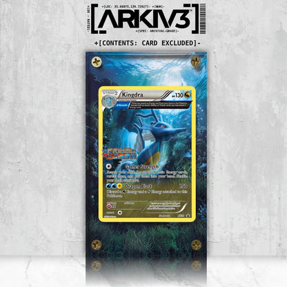 [UNIT: XY39] // Kingdra Extended Art Display Case - Raw