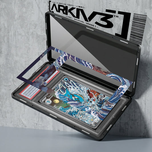 ARKIV3 PSA graded exploded mockup