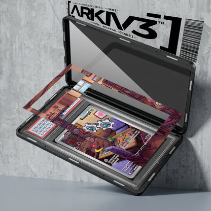 ARKIV3 PSA graded exploded mockup